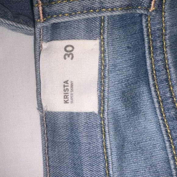 Hudson Jeans the Krista Super Skinny Size 30 - Picture 3 of 9